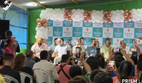 Prefeito David Almeida reinaugura Cmei na zona Norte de Manaus