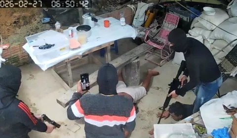 Veja: Criminosos realizam videochamada com suposto mandante para confirmar alvo antes de matar PM aposentado no Tarumã