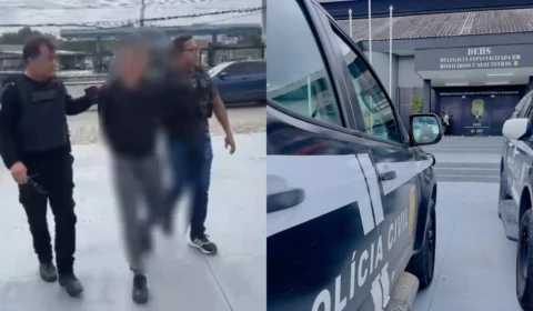 Suspeito de executar casal a golpes de faca e chave de fenda na frente da filha é preso em Manaus