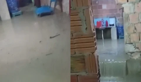 Chuva intensa causa alagamentos em Manaus e moradores relatam prejuízos em diversos bairros