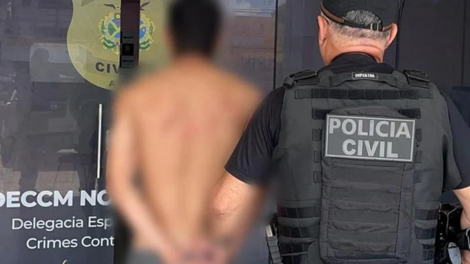 Homem é preso por estupro, cárcere privado e série de violências contra a própria companheira em Manaus