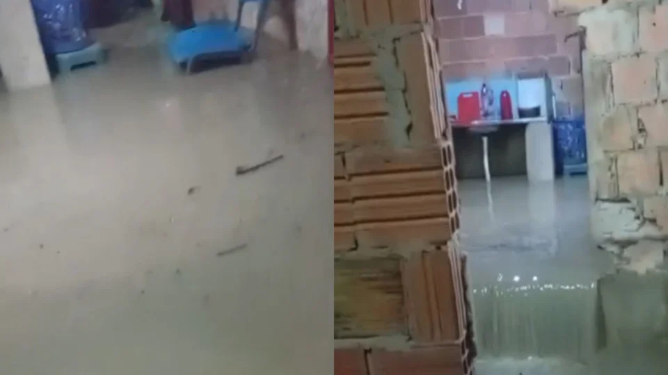 Chuva intensa causa alagamentos em Manaus e moradores relatam prejuízos em diversos bairros