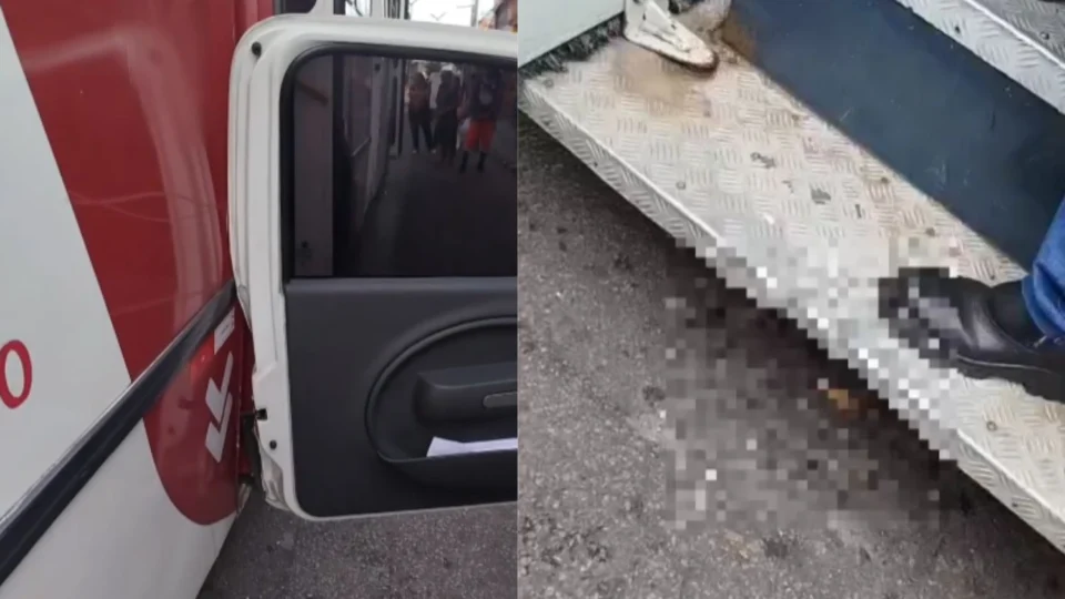 Veja vídeo: Motorista perde dedo após acidente entre carro e ônibus na zona leste de Manaus