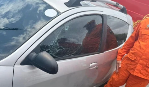 Criança é resgatada após ficar presa dentro de carro em Adrianópolis, em Manaus