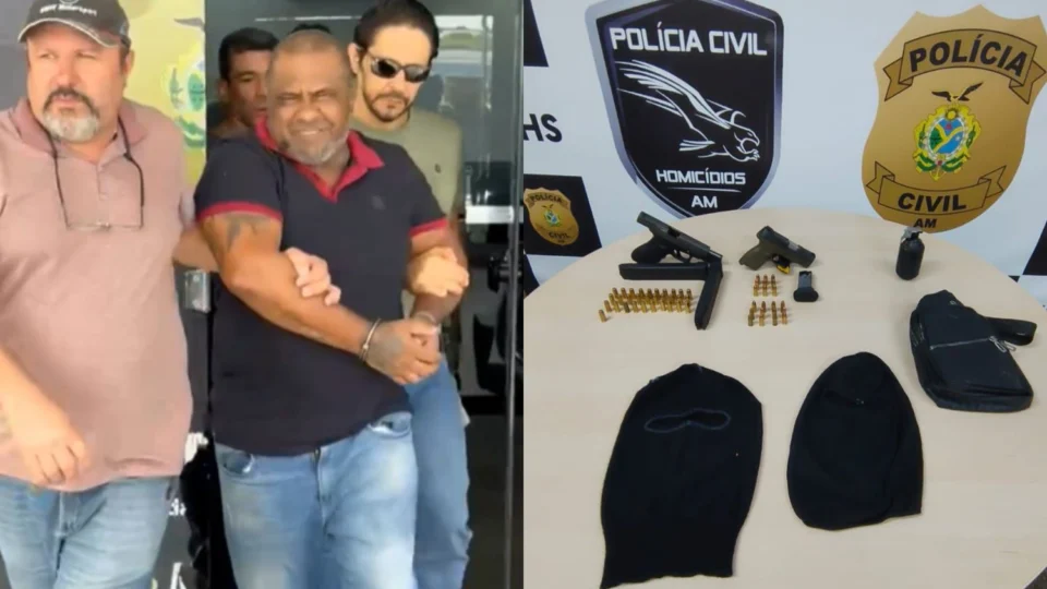 Suspeito de integrar facção e participar de dois homicídios é preso com artefato explosivo em Manaus