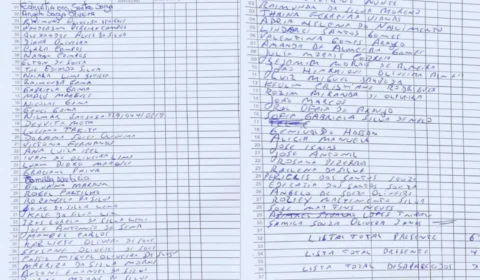 Lista com nomes de passageiros é divulgada após naufrágio no Encontro das Águas