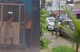 Mulher denúncia irmão por ameaçá-la com terçado e manter a própria mãe em cárcere privado em Manaus