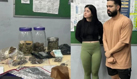 DISK DROGAS: Casal é preso com 2 kg de maconha em bag durante abordagem no Dom Pedro