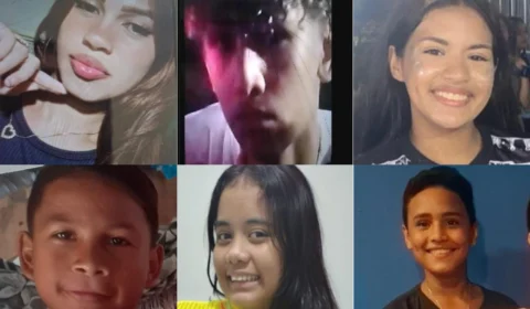 Polícia Civil divulga imagens de criança e cinco adolescentes desaparecidos em Manaus