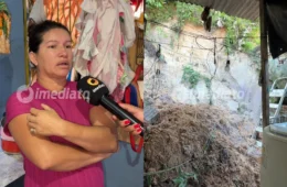 Vídeo: Família vive momentos de desespero após deslizamento atingir casa no Conjunto Riacho Doce 2, na Zona Norte de Manaus