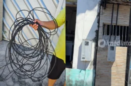 Vídeo: Moradores denunciam troca de fiação sem aviso prévio no Conjunto Cidadão 9 na Zona Leste de Manaus