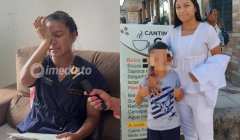 Veja o vídeo: Mãe denuncia falsificação de documentos e pede ajuda para reencontrar filho de 8 anos em Manaus