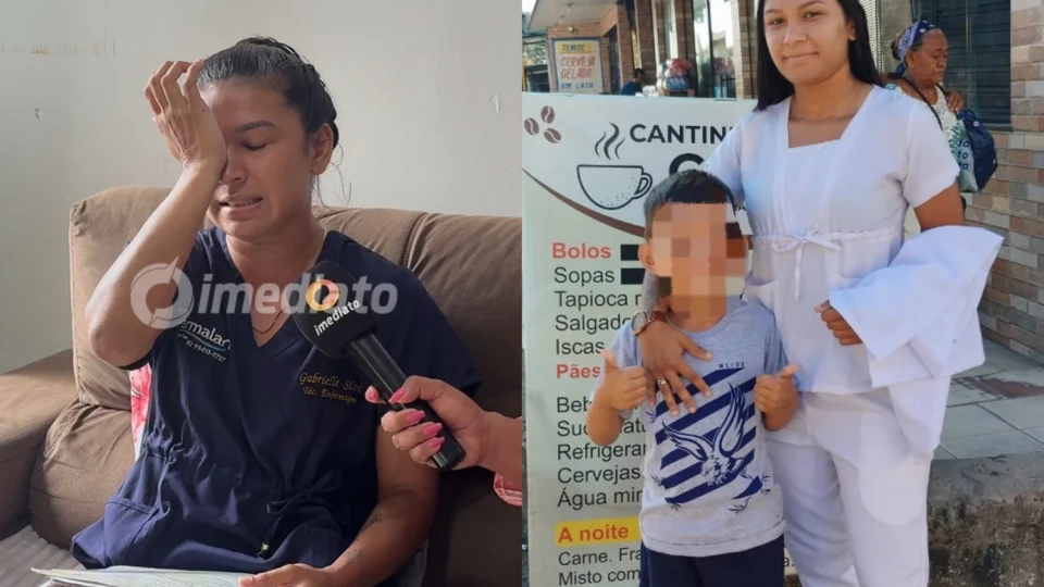 Veja o vídeo: Mãe denuncia falsificação de documentos e pede ajuda para reencontrar filho de 8 anos em Manaus