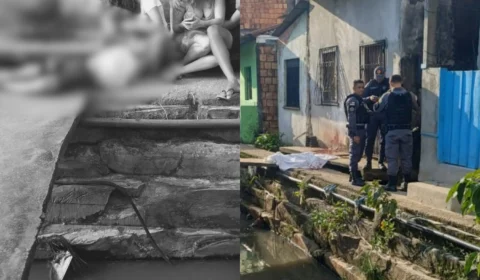 Vídeo: Homem é morto a tiros em rip-rap no bairro Compensa 2; vítima morreu nos braços da família