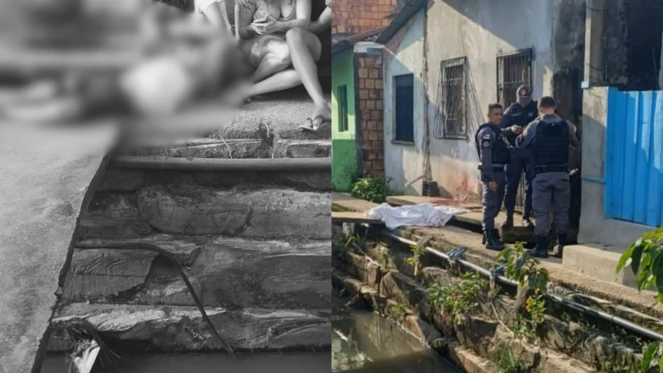 Vídeo: Homem é morto a tiros em rip-rap no bairro Compensa 2; vítima morreu nos braços da família
