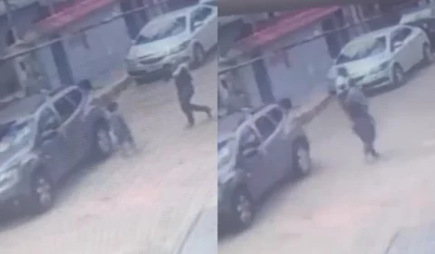 Veja o vídeo: ‘Foram dois segundos…’, pai relata desespero após mulher tentar sequestrar criança de 4 anos no Presidente Vargas