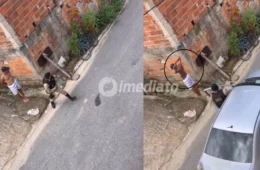 VÍDEO: Suspeito foge após policial se atrapalhar e carro descer ladeira sozinho durante abordagem