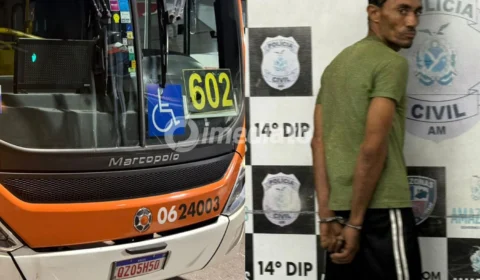 Motorista de ônibus impede assalto dentro da linha 602 e captura suspeito na Zona Leste de Manaus