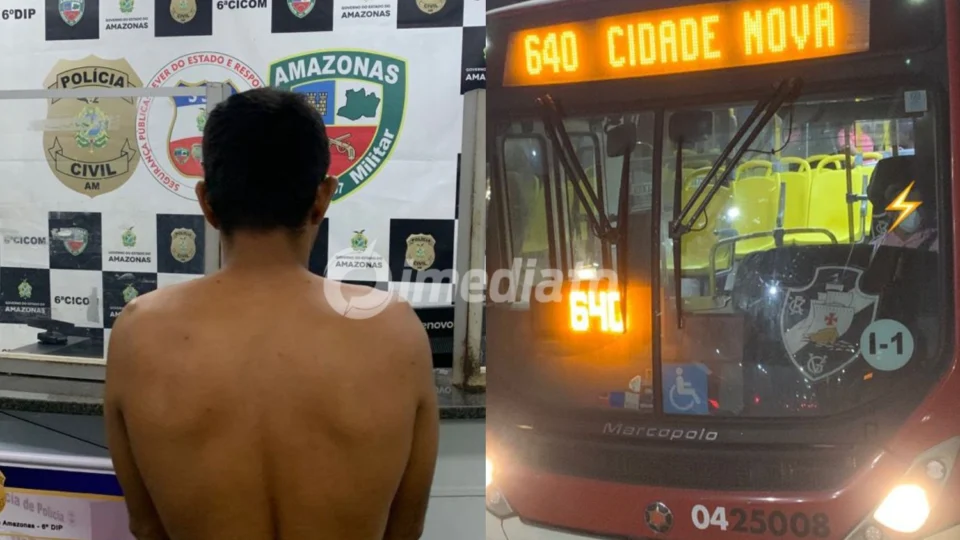 Foragido da Justiça por tráfico de drogas é capturado pela ROMU durante fiscalização em ônibus no Terminal 4