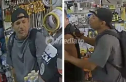 VÍDEO: Dupla invade loja de materiais de construção, rende funcionários e clientes e rouba dinheiro no Amazonas