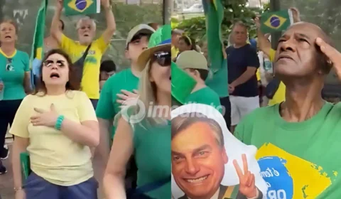 VÍDEO: Apoiadores de Jair Bolsonaro promovem o ‘Bloco da Anistia’ nas ruas de BH