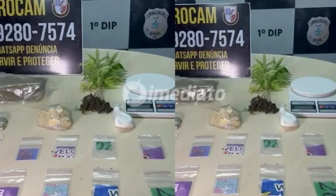 Denúncia anônima leva ROCAM a apreender drogas em apartamento no Centro de Manaus