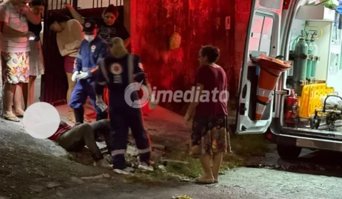 Motociclista por aplicativo é encontrado gravemente ferido após ser espancado por bandidos durante assalto no bairro Jorge Teixeira