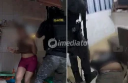 VÍDEO: Ação do Gate põe fim a cárcere privado e resgata mulher mantida refém pelo marido dentro de casa