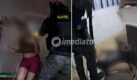 VÍDEO: Ação do Gate põe fim a cárcere privado e resgata mulher mantida refém pelo marido dentro de casa