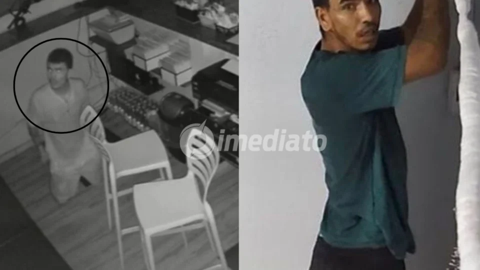 VÍDEO: Criminoso que furtou academia é flagrado invadindo escola de música no bairro Tancredo Neves