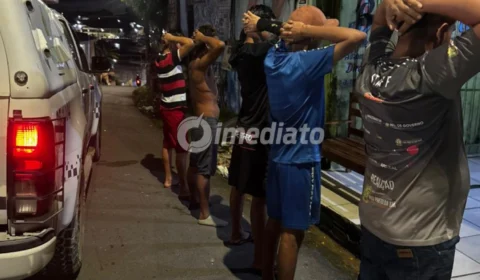 Operação policial reforça segurança e resulta em prisões por apologia ao crime durante ‘foguetório’ em várias zonas de Manaus