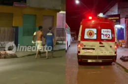 Homem é esfaqueado pela esposa dentro de casa após discussão no bairro Grande Vitória, em Manaus