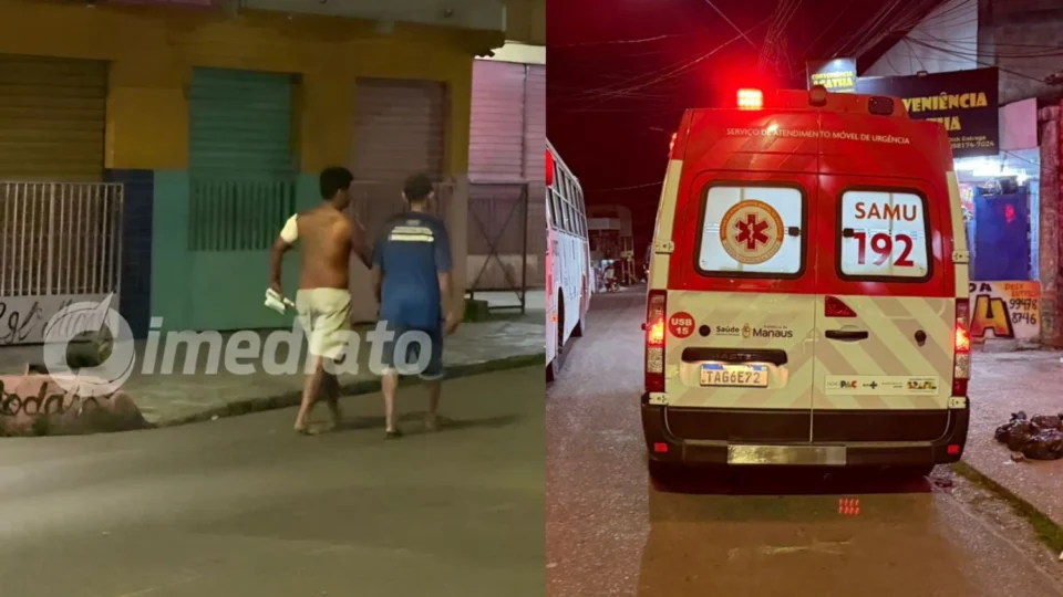 Homem é esfaqueado pela esposa dentro de casa após discussão no bairro Grande Vitória, em Manaus