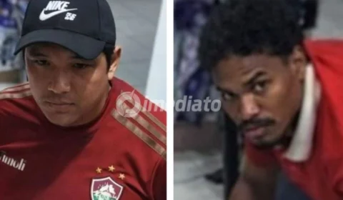 PC-AM divulga imagens de dupla procurada por roubo a loja de cosméticos no bairro São José Operário