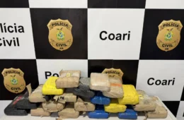 PC-AM apreende cerca de 22 quilos de drogas em embarcação atracada em porto no Amazonas