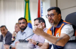 Wilson Lima alinha ações estratégicas para enfrentamento da cheia de 2026 durante reunião do Comitê Permanente de Enfrentamento a Eventos Climáticos e Ambientais