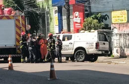 Trecho da Avenida Epaminondas é interditado após suspeita de artefatos explosivos no Centro de Manaus
