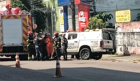 Trecho da Avenida Epaminondas é interditado após suspeita de artefatos explosivos no Centro de Manaus