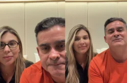 Após repercussão de postagem sobre ‘Judas’, David Almeida e esposa esclarecem publicação e negam indireta política