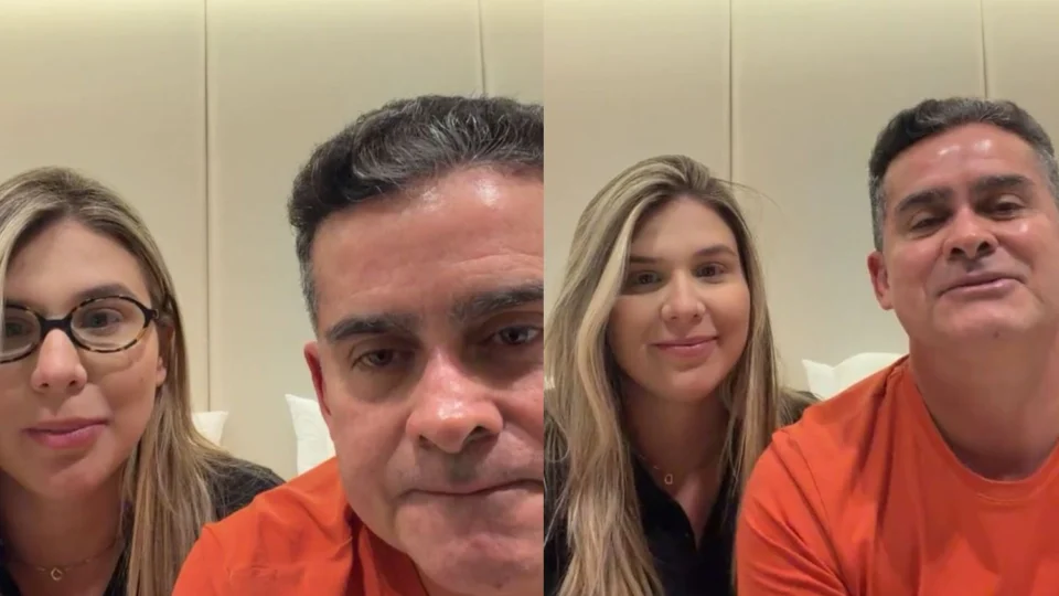 Após repercussão de postagem sobre ‘Judas’, David Almeida e esposa esclarecem publicação e negam indireta política