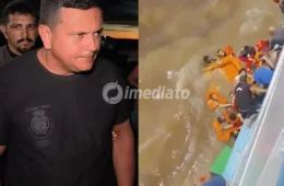 Justiça decreta prisão preventiva de comandante de lancha que naufragou no Encontro das Águas
