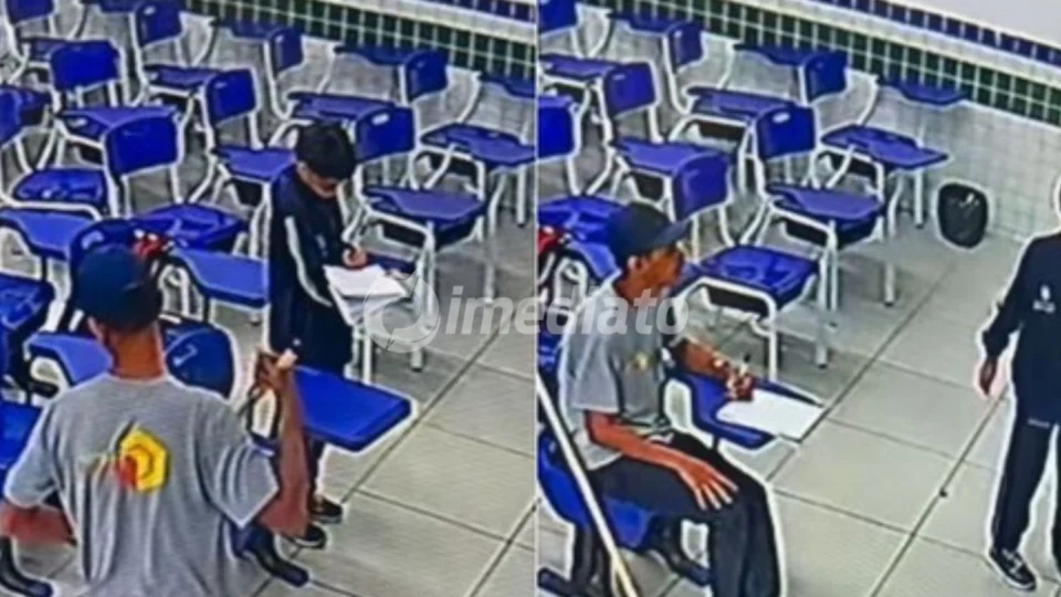 VÍDEO: Colaborador da limpeza emociona ao ajudar aluno com tarefa após o fim da aula em escola