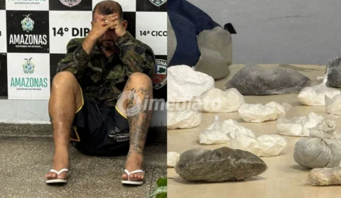 ROCAM apreende entorpecentes em área de tráfico no Mauazinho e captura foragido com mandado por roubo em Manaus