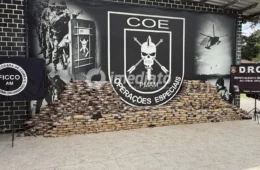 Operação no Rio Negro apreende mais de 1 tonelada de drogas, armas e prende cinco pessoas, entre elas três PMs