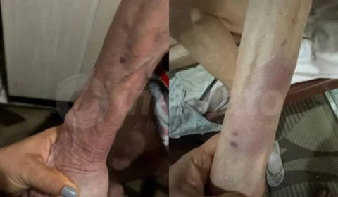 Vídeo: Homem sai da cadeia, invade casa da mãe e é suspeito de agredi-la em Manaus