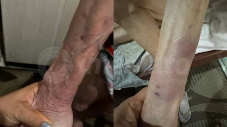 Vídeo: Homem sai da cadeia, invade casa da mãe e é suspeito de agredi-la em Manaus