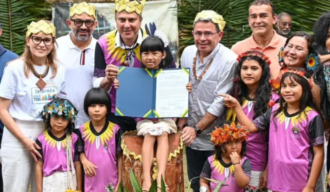 Vice-governador Tadeu de Souza destaca ampliação da Educação indígena no Amazonas durante agenda com ministro da Educação em Iranduba