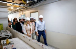 Governador vistoria fase final das obras do Hospital-Dia e Policlínica do Complexo Hospitalar Sul