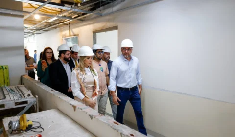 Governador vistoria fase final das obras do Hospital-Dia e Policlínica do Complexo Hospitalar Sul