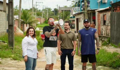 Salazar entra na pré-campanha da Professora Maria do Carmo : ‘Daquele jeitão!’